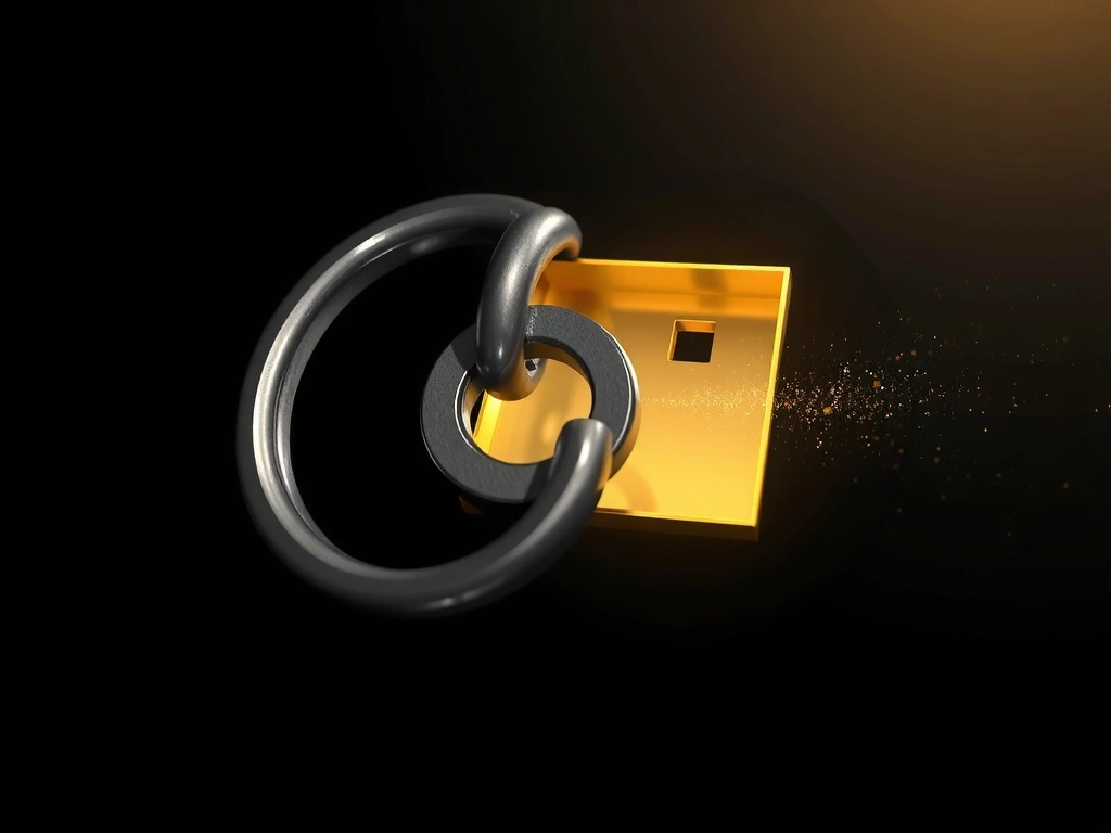 Security key and lock